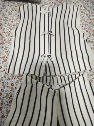Conjunto Zara Rayas Talla 11/12
