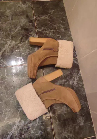 Botines de cuero nuevos