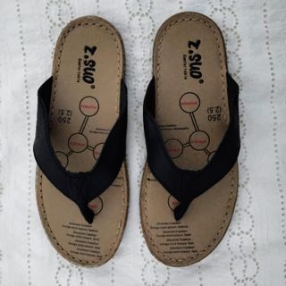 Chanclas de cuero genuino