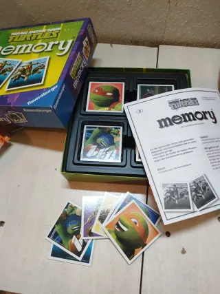 Juego de Memoria Tortugas Ninja