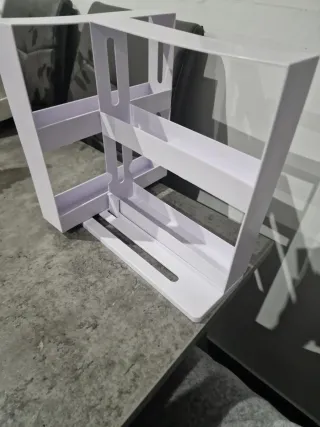 Especiero blanco 2 niveles