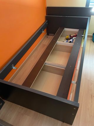 Cama nido infantil con cajones