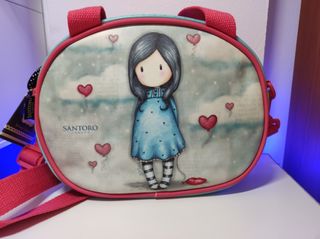 Bolso Santoro y Auriculares Bluetooth Rosa