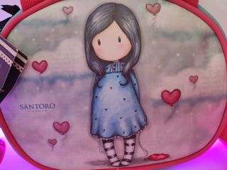 Bolso Santoro y Auriculares Bluetooth Rosa