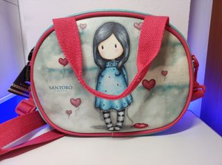 Bolso Santoro y Auriculares Bluetooth Rosa