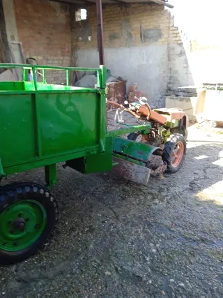 Motocultor Agria 2700 con remolque