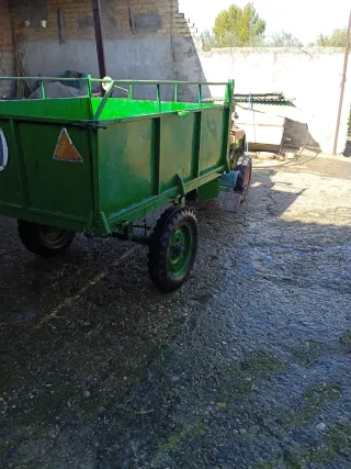 Motocultor Agria 2700 con remolque