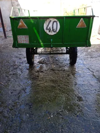 Motocultor Agria 2700 con remolque