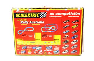 SCALEXTRIC COMPLETO RALLY AUSTRALIA 6,49 METROS