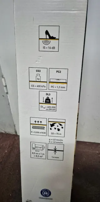 Manta Arbiton Multiprotec Vinyl Click 8,5 m² suelo