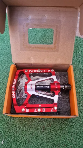 Pedales Aluminio MTB WEST BIKING 3 Bearing