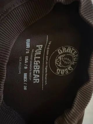 Camiseta Pull&Bear Grateful Dead Negra