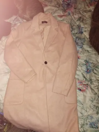 Chaquetón rosa ONLY talla L