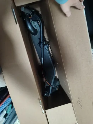 Patinete eléctrico plegable marca segway