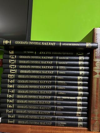 Libros geografía universal salvat