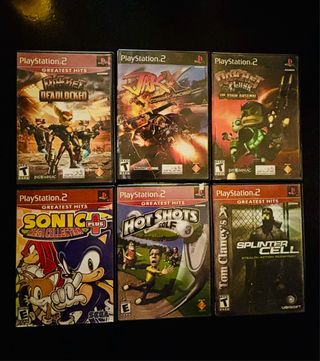 Pack 6 Juegos PS2 (Región América)