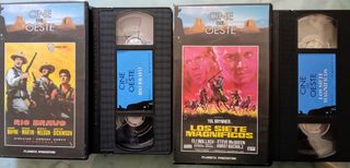 Colección Cine del Oeste Planeta D'Agostini. VHS.