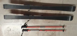 Esquís Atomic Race 6 + Bastones+botas+ funda