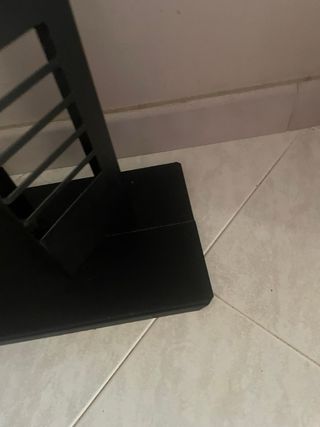 Porta CD/DVD Torre da Terra Nero