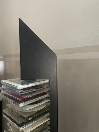 Porta CD/DVD Torre da Terra Nero