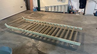 Espaldera de barras paralelas fijas  para gimnasia