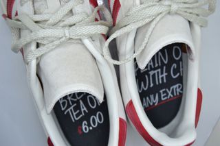 Adidas Campus 80s Beige/Rojo Talla 42.5