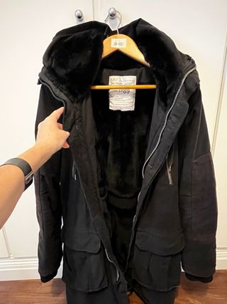 Parka Zadig & Voltaire Negra Militar