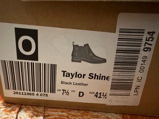 Botas Chelsea Clarks Mujer Negras