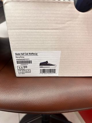 Vans Half Cab Wafflecup Scarpe da Skate Blu