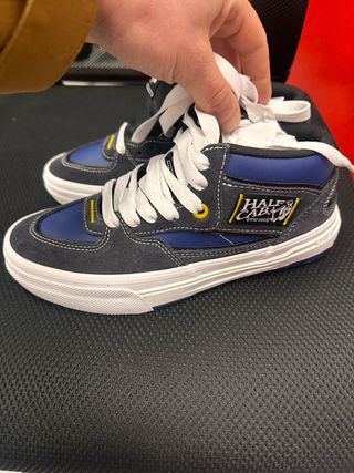 Vans Half Cab Wafflecup Scarpe da Skate Blu