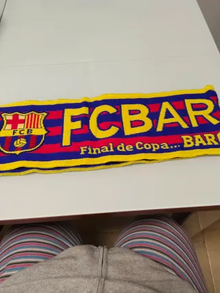 Bufanda FC Barcelona Final Copa del Rey 2011