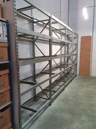 Estanterías metálicas modulares