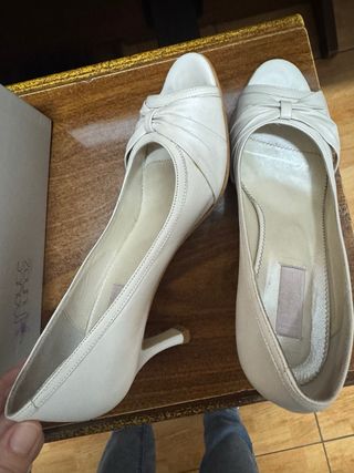 Zapatos de Novia blanco