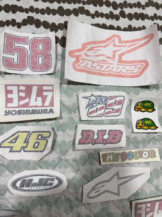 Pegatinas para moto: Alpinestars, Yoshimura, 46