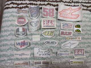 Pegatinas para moto: Alpinestars, Yoshimura, 46