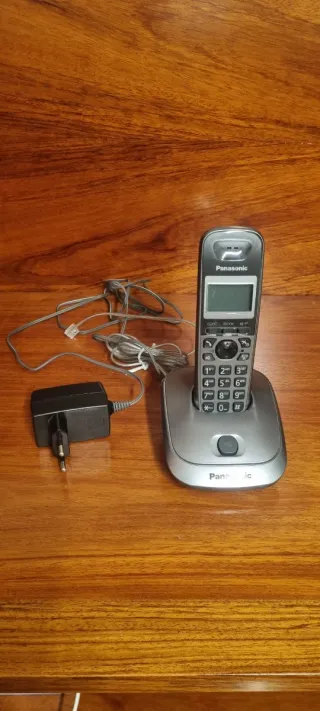 Teléfono Inalámbrico Panasonic Gris