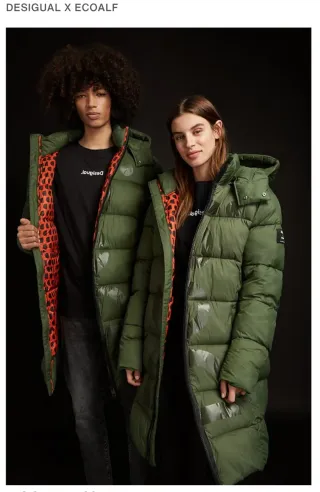 Plumífero Ecoalf x Desigual Ed. Limitada