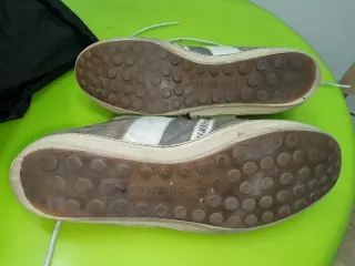 Zapatillas Bikkembergs grises y blancas