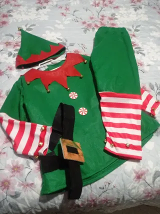 Disfraz de Elfo Navideño