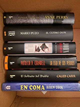 Lote 6 Libros Thriller y Suspense