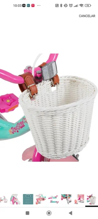 Bici niña 18 a estrenar