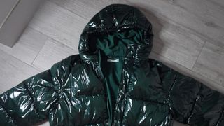 Plumífero Zara Verde Brillante