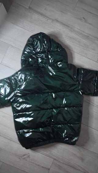 Plumífero Zara Verde Brillante