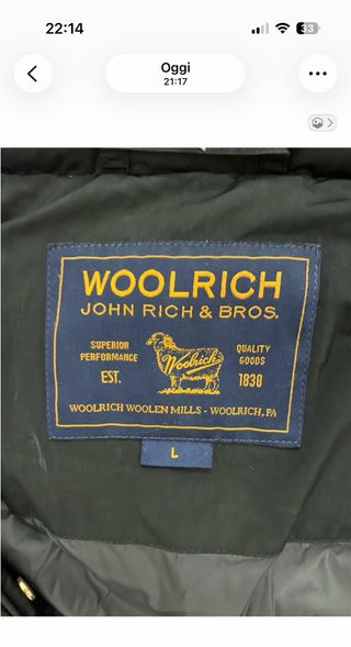 Giacca piumino Woolrich