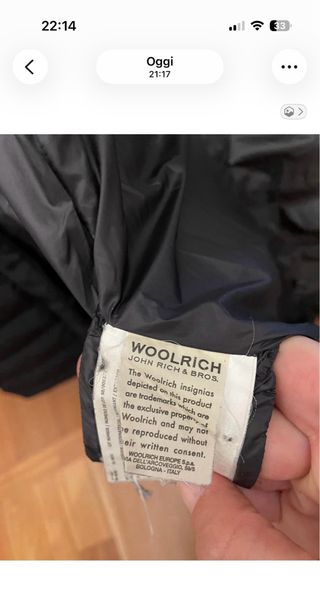Giacca piumino Woolrich