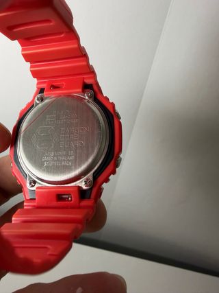 Reloj Casio G-Shock Deportivo Rojo