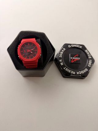 Reloj Casio G-Shock Deportivo Rojo