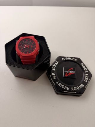 Reloj Casio G-Shock Deportivo Rojo