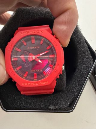 Reloj Casio G-Shock Deportivo Rojo