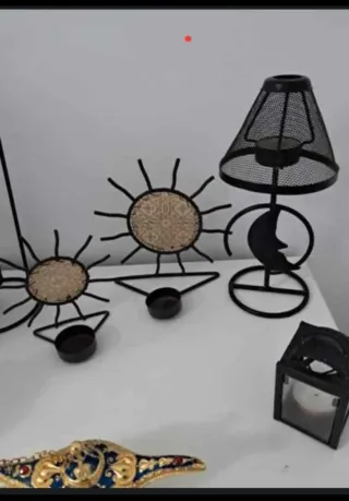 Lámpara Mágica + 5 Portavelas